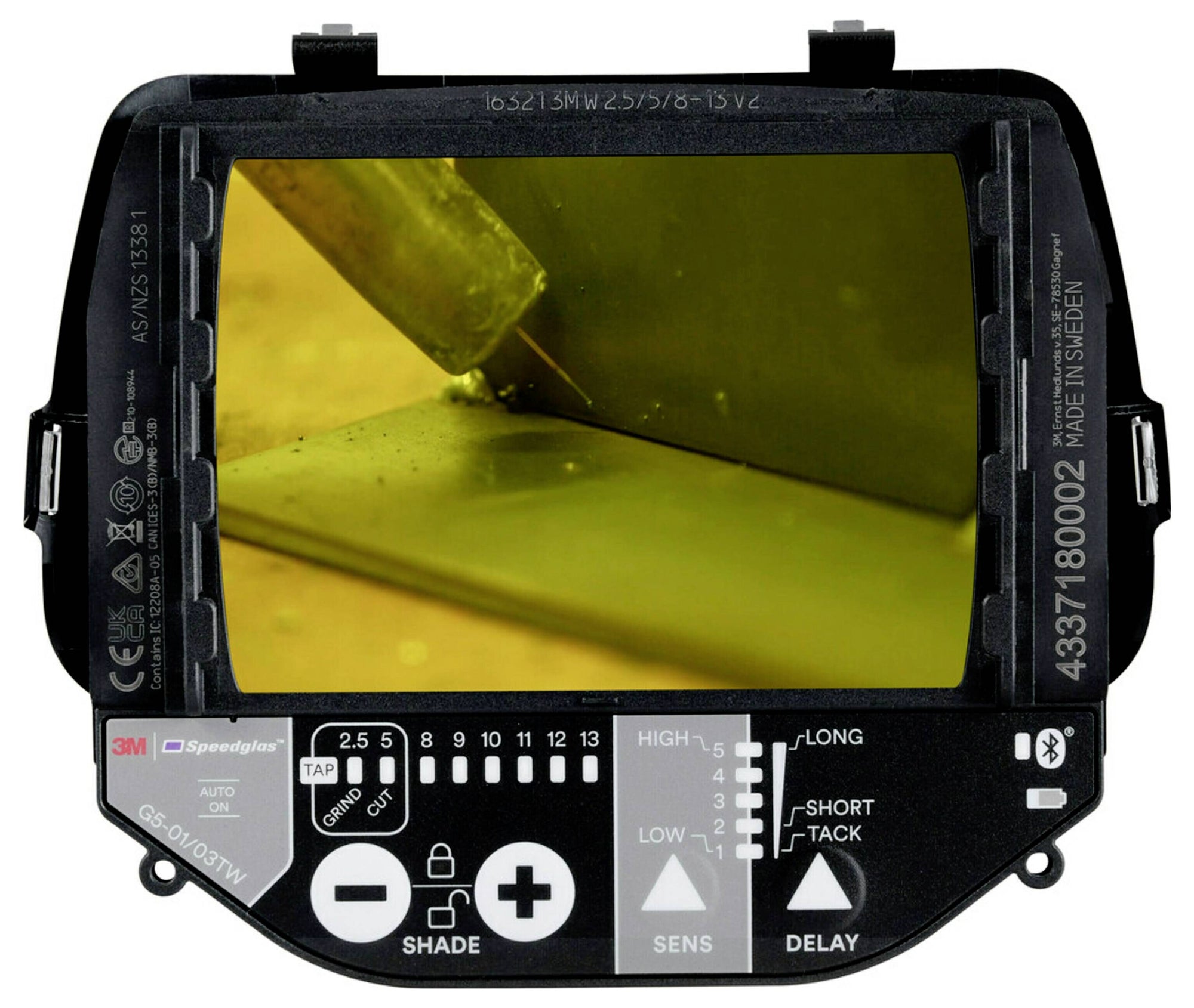 3M SpeedGlas 631010 G5-03 Schweißerschutzhelm Schwarz 1 St.