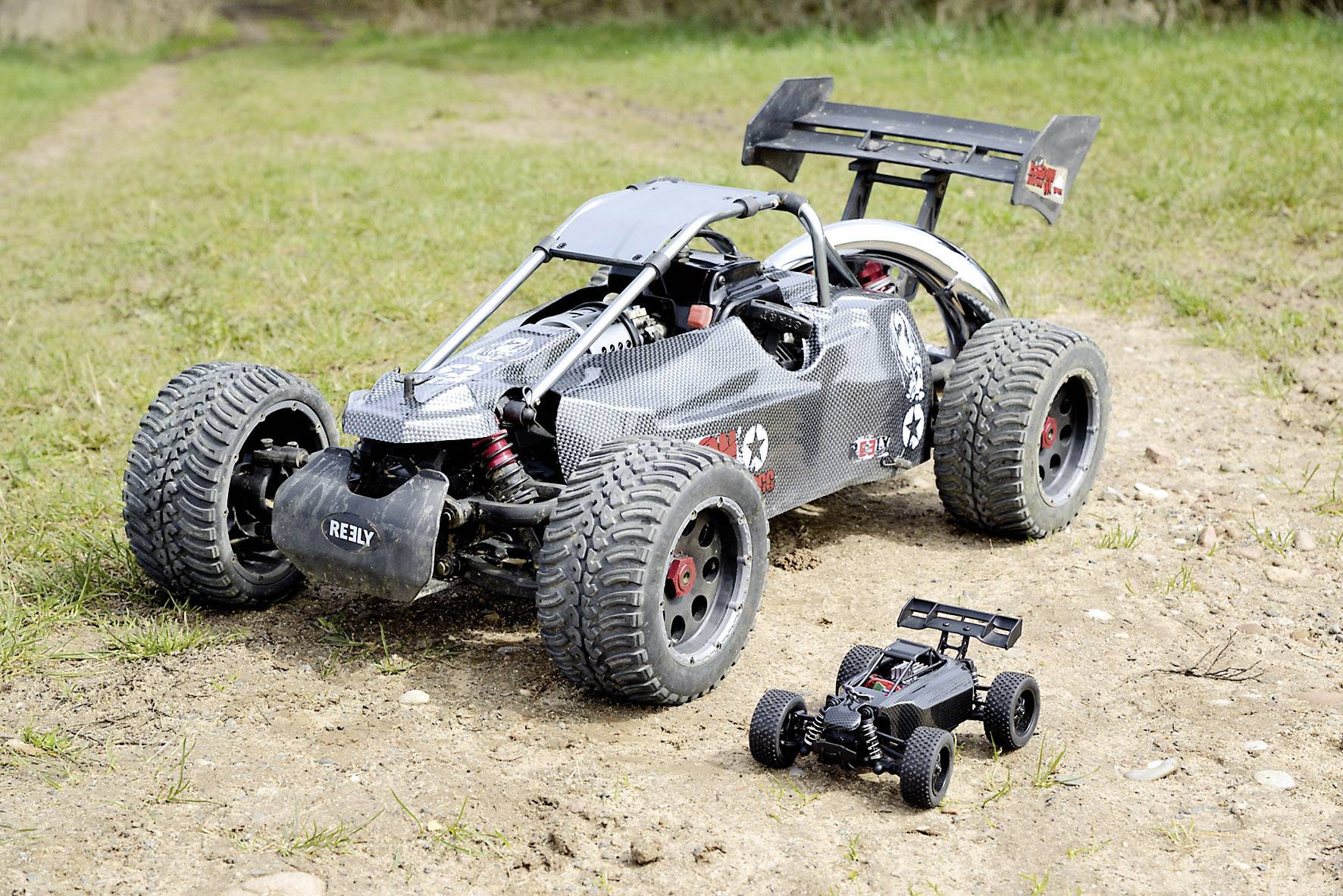 Reely Carbon Fighter III RC Modellauto Schwarz 1 St.