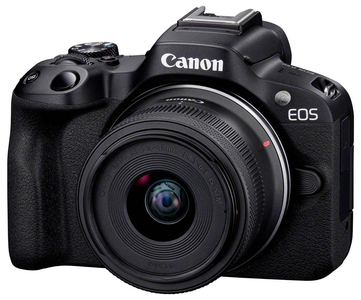 Canon EOS R50 Kit + RF-S 18-45 I Systemkamera Schwarz 1 St.