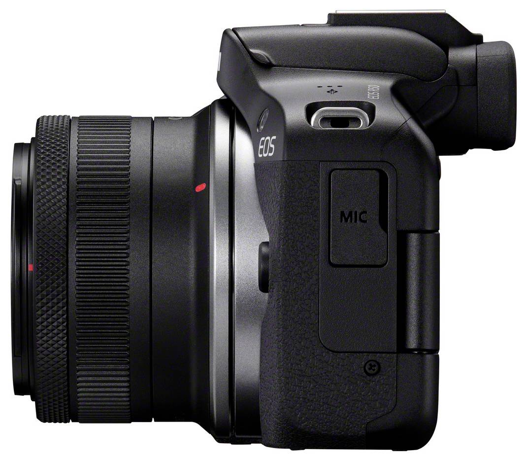 Canon EOS R50 Kit + RF-S 18-45 I Systemkamera Schwarz 1 St.