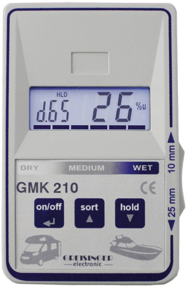 Greisinger GMK 210 Materialfeuchtemessgerät 1 St.