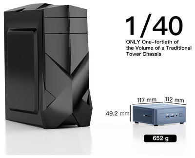 GEEKOM Mini IT13 Mini-PC i9-13900HK 16 GB 1 TB SSD 1 St.