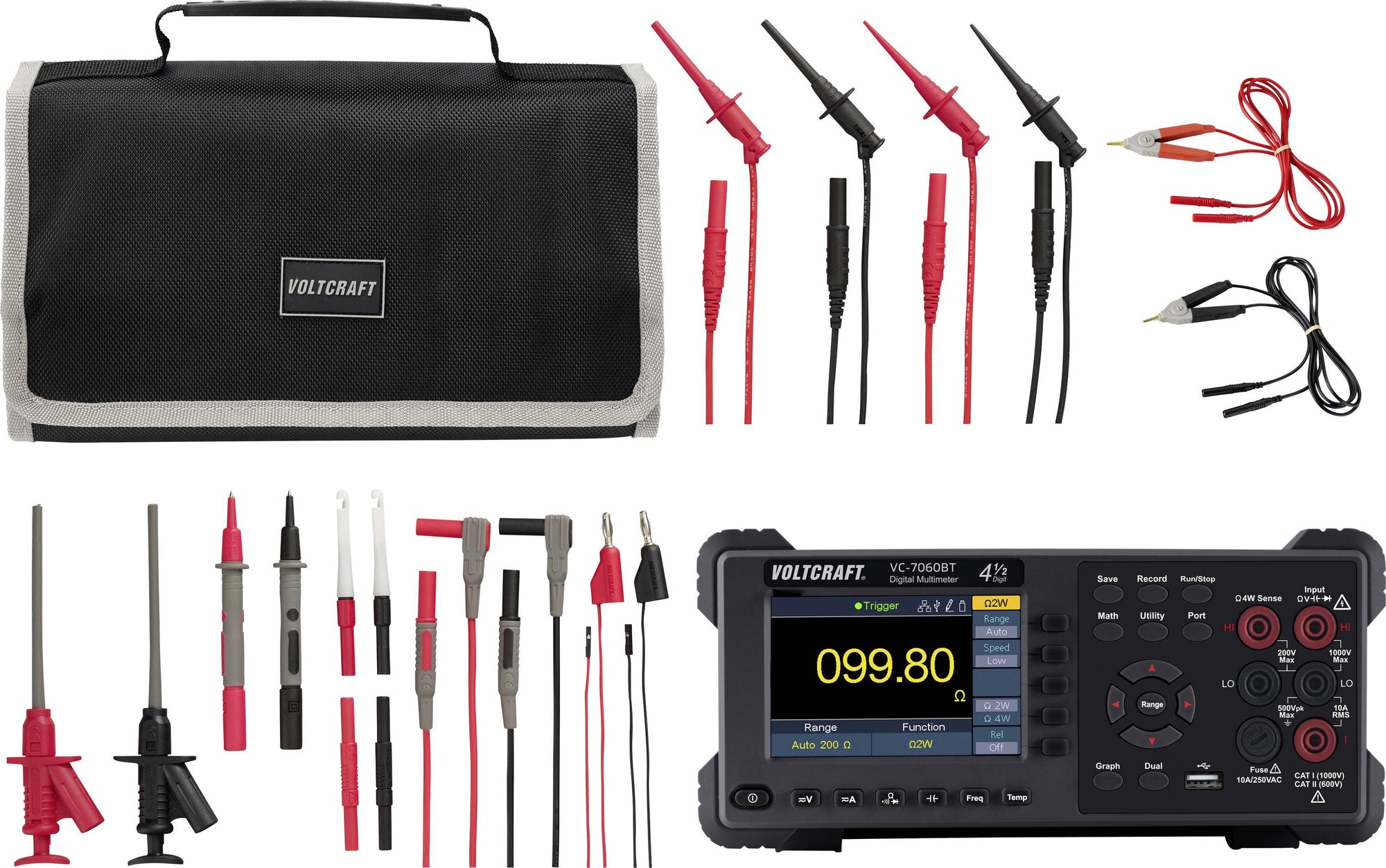 VOLTCRAFT VC-7060BT Tischmultimeter 1 St.
