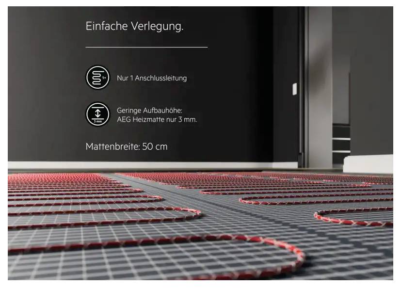 AEG 205801 TBS TB 160/2 Set Plus Fußbodenheizung 230 V 1 St.