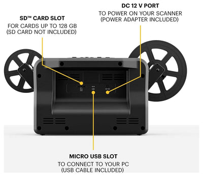 Kodak RODREELSEU Reels Film-Digitalisierer 5"