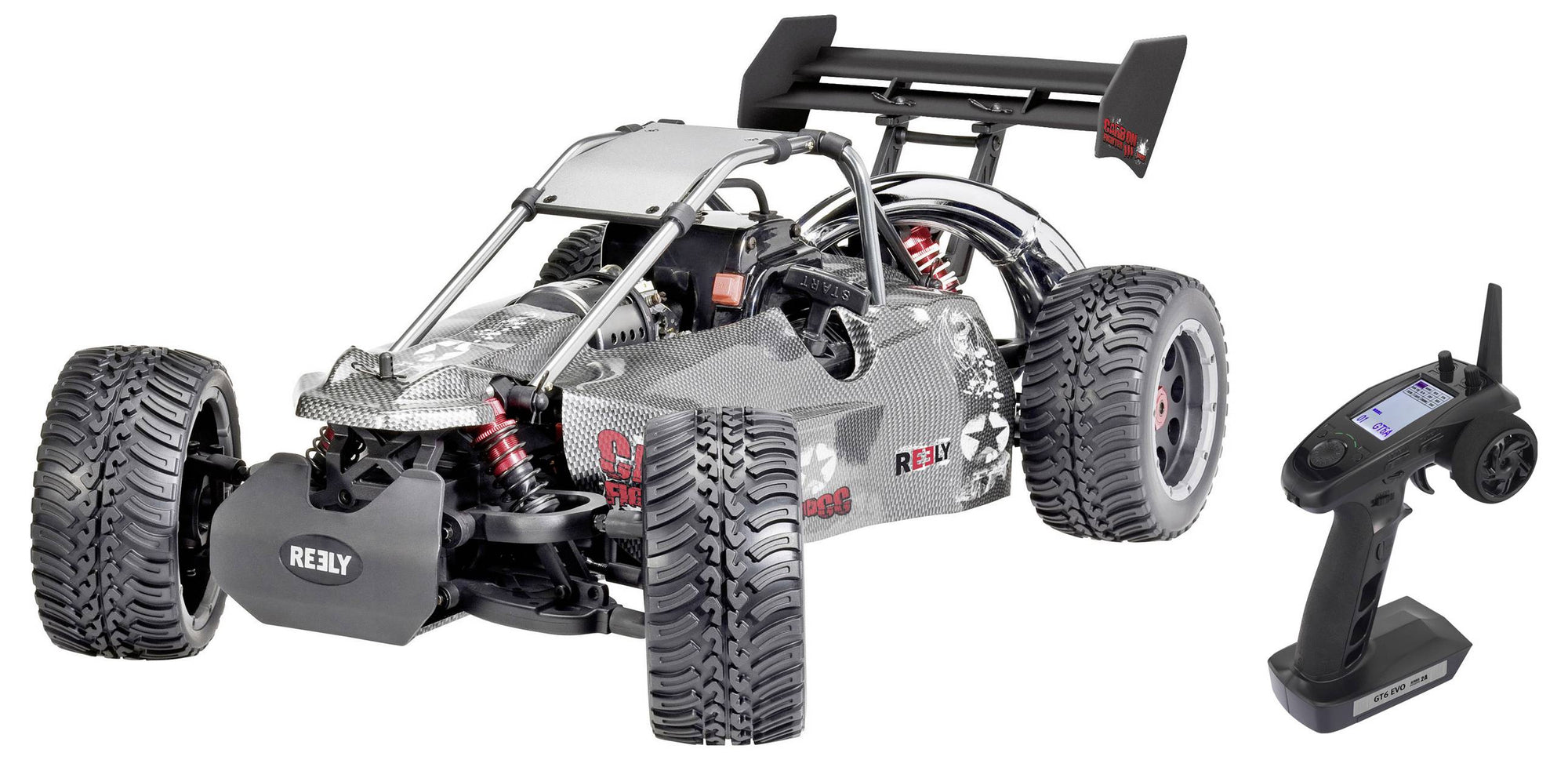 Reely Carbon Fighter III RC Modellauto Schwarz 1 St.