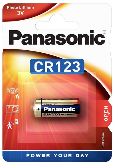 Panasonic CR-123A Fotobatterie Lithium 1550 mAh 3 V