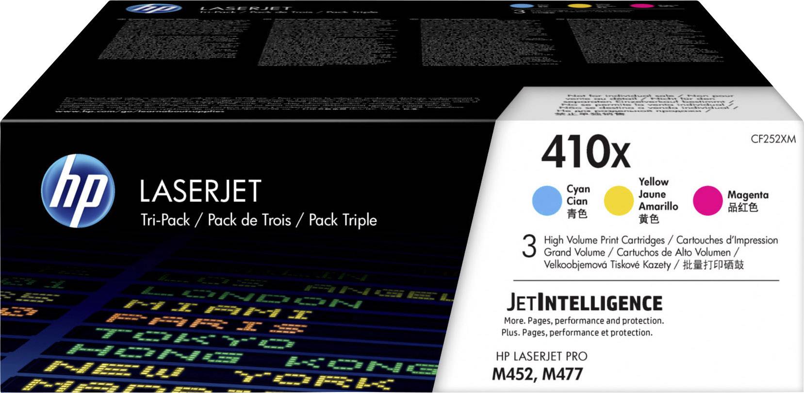 HP CF252XM 410X Tonerkassette Kombi-Pack 3 St.