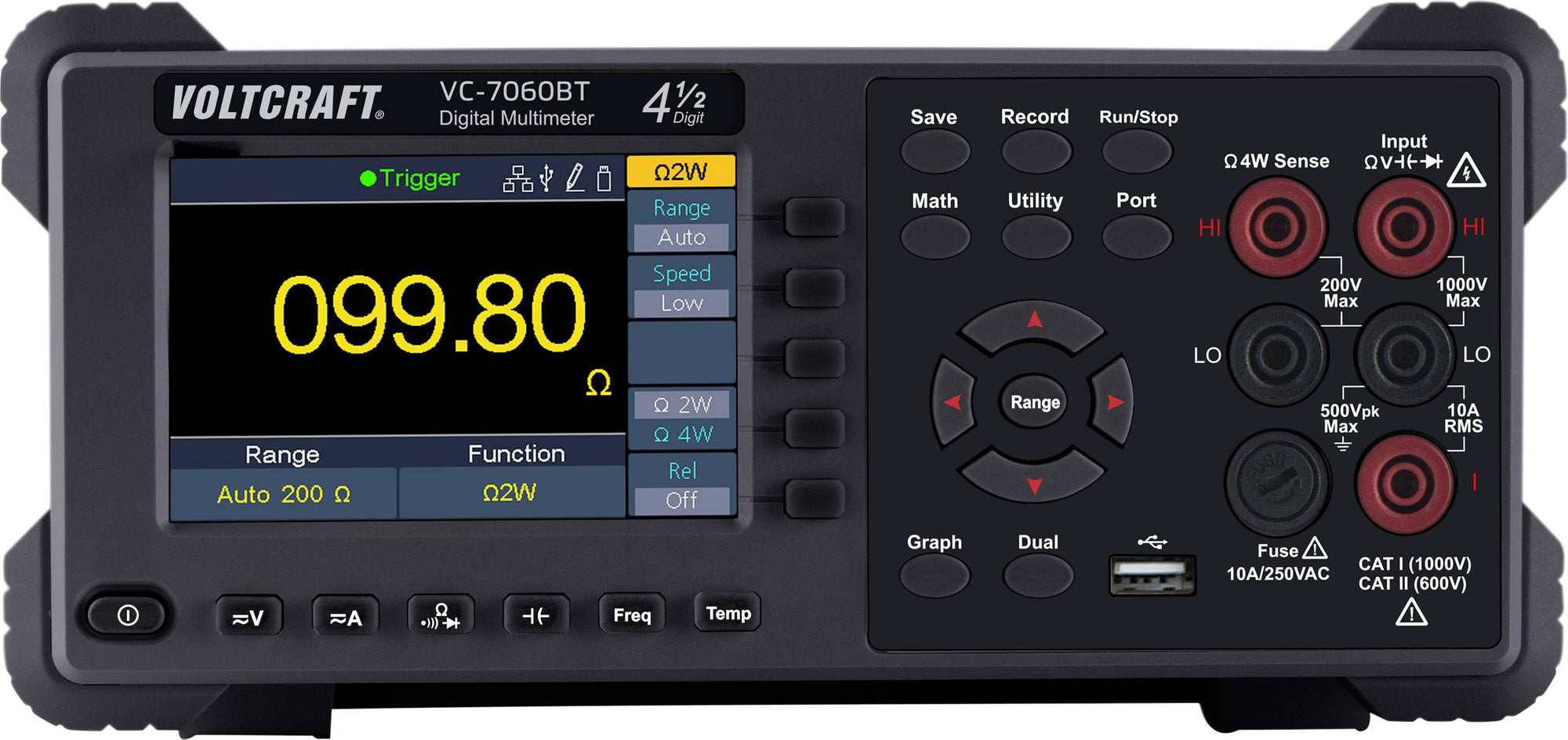 VOLTCRAFT VC-7060BT Tischmultimeter 1 St.