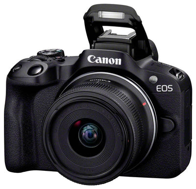 Canon EOS R50 Kit + RF-S 18-45 I Systemkamera Schwarz 1 St.