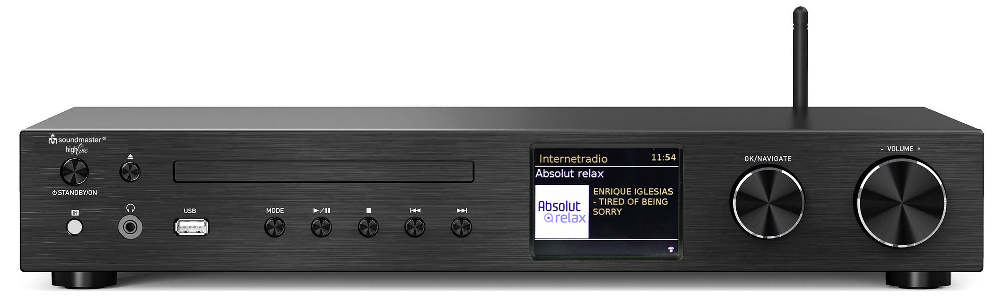 soundmaster ICD4350SW CD-Player Schwarz 1 St.