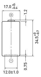 Panasonic CR-123A Fotobatterie Lithium 1550 mAh 3 V