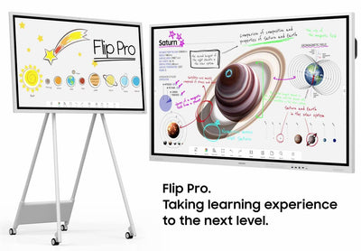 Samsung Flip Pro WM55B Digital Signage Display Weiß 1 St.