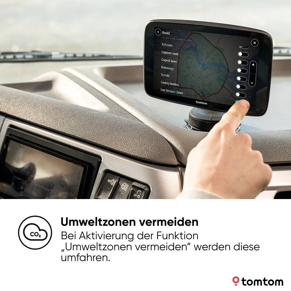 TomTom LKW-Navi TT GO EXPERT Plus EU 17.8 cm 7 Zoll