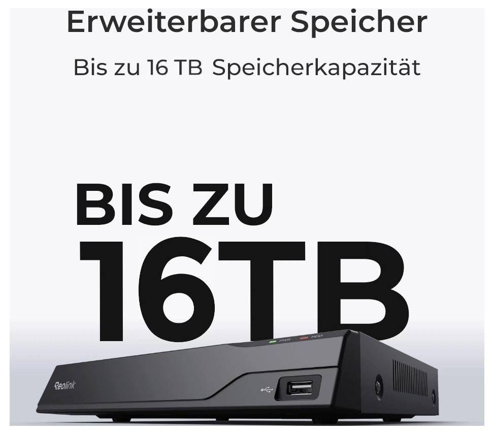 Reolink NVS8 REO-NVS8 Netzwerk-Videorecorder 1 St.