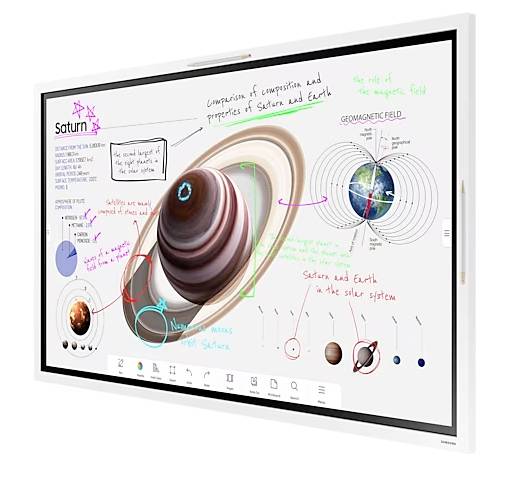 Samsung Flip Pro WM55B Digital Signage Display Weiß 1 St.