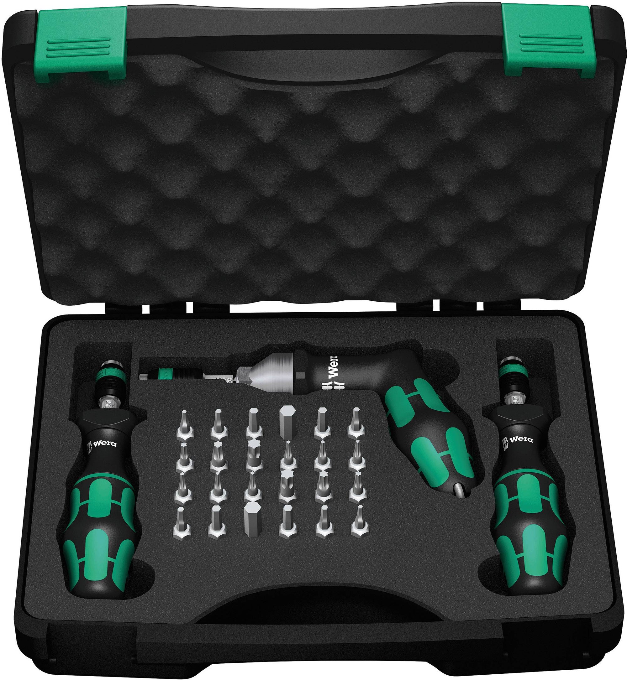 Wera 7440/41/42 Drehmoment Schraubendreher Set 27 teilig 0.3 6 Nm