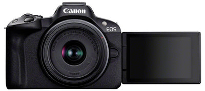 Canon EOS R50 Kit + RF-S 18-45 I Systemkamera Schwarz 1 St.