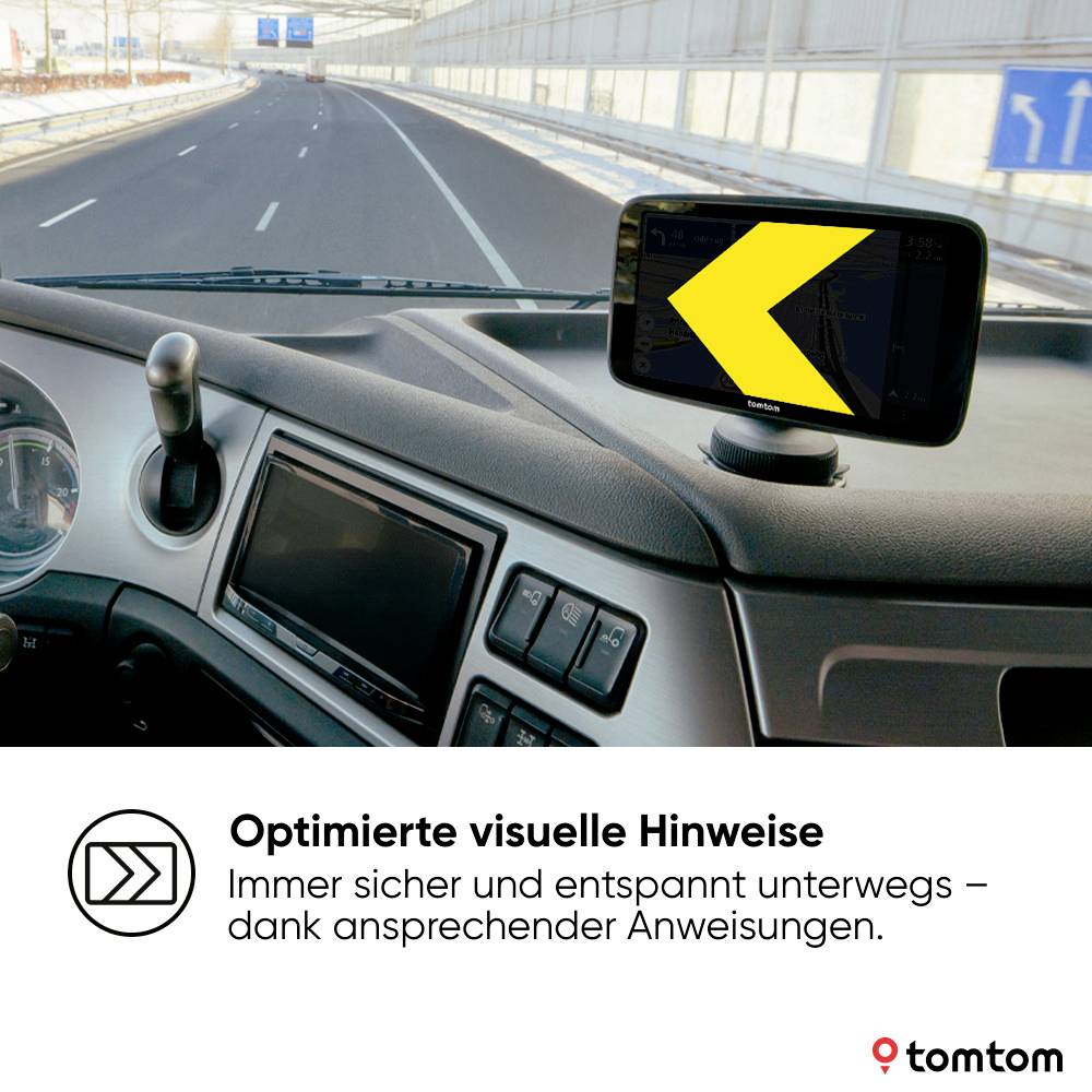 TomTom LKW-Navi TT GO EXPERT Plus EU 17.8 cm 7 Zoll