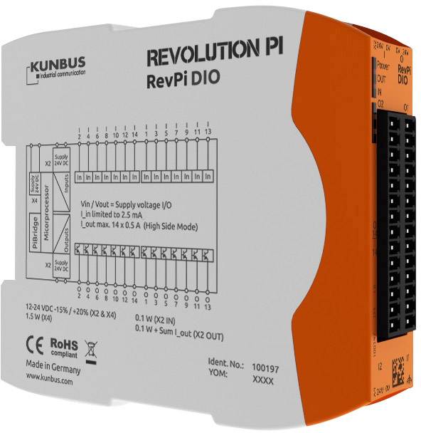 Revolution Pi by Kunbus PR100197 SPS-Erweiterungsmodul 1 St.