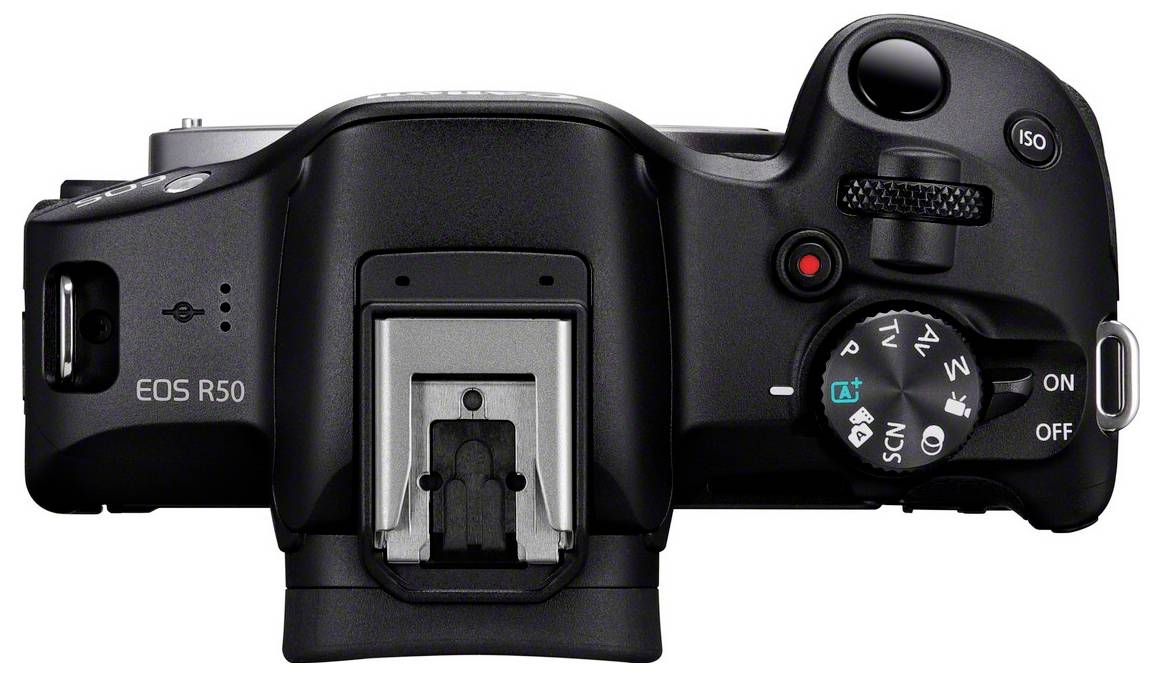Canon EOS R50 Kit + RF-S 18-45 I Systemkamera Schwarz 1 St.