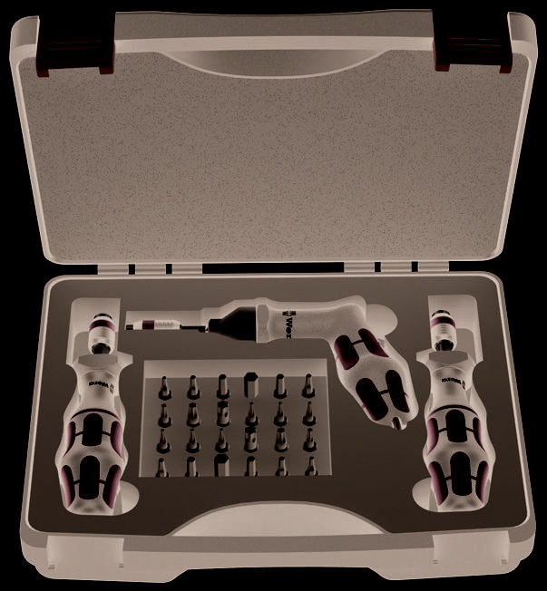 Wera 7440/41/42 Drehmoment Schraubendreher Set 27 teilig 0.3 6 Nm