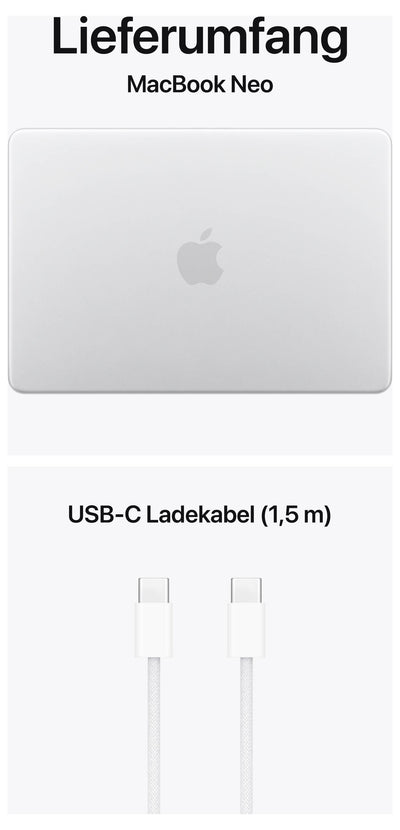 Apple MacBook Neo 13 A18 Pro 2026 Notebook 1 St.