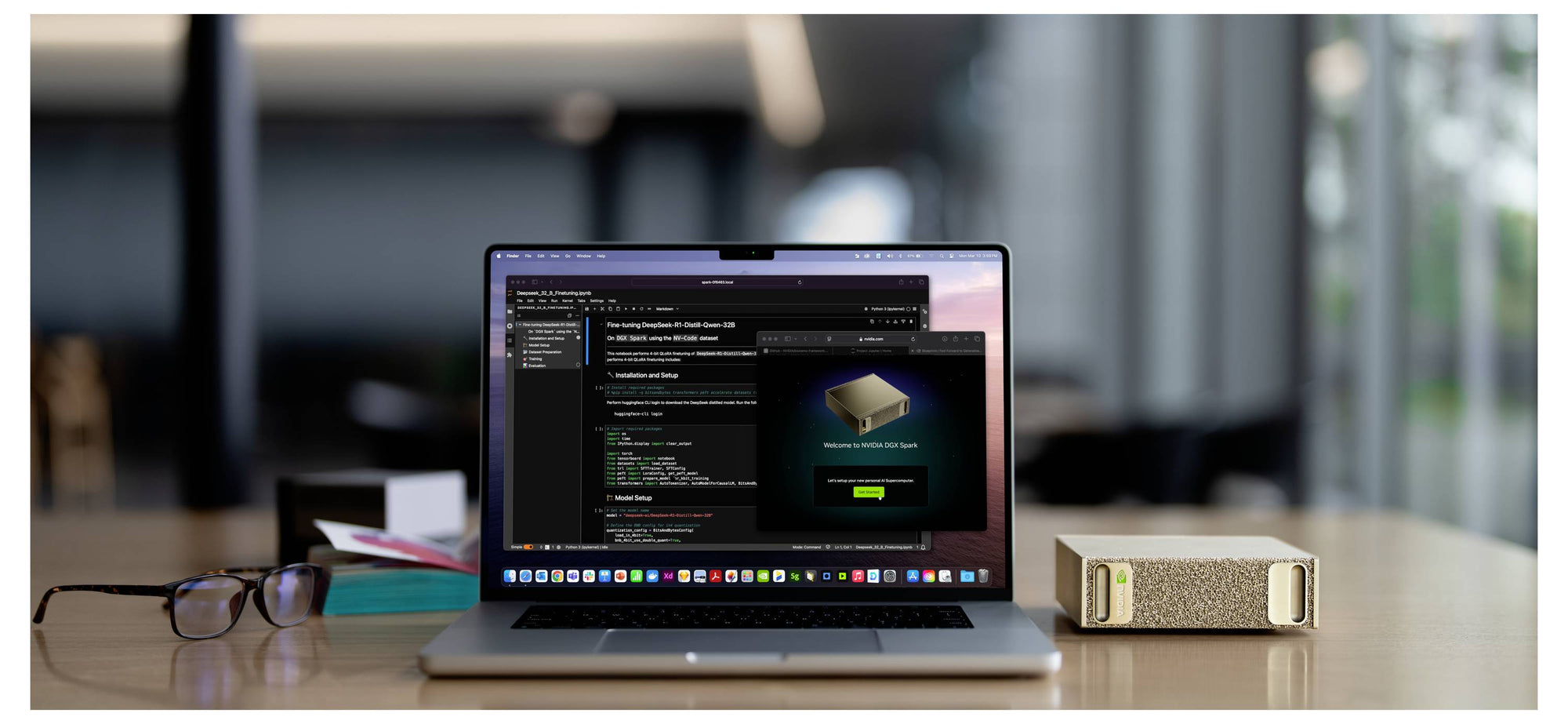 Nvidia DGX Spark Founders Edition Workstation Mini PC 1 St.