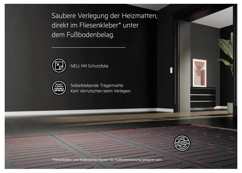 AEG 205801 TBS TB 160/2 Set Plus Fußbodenheizung 230 V 1 St.