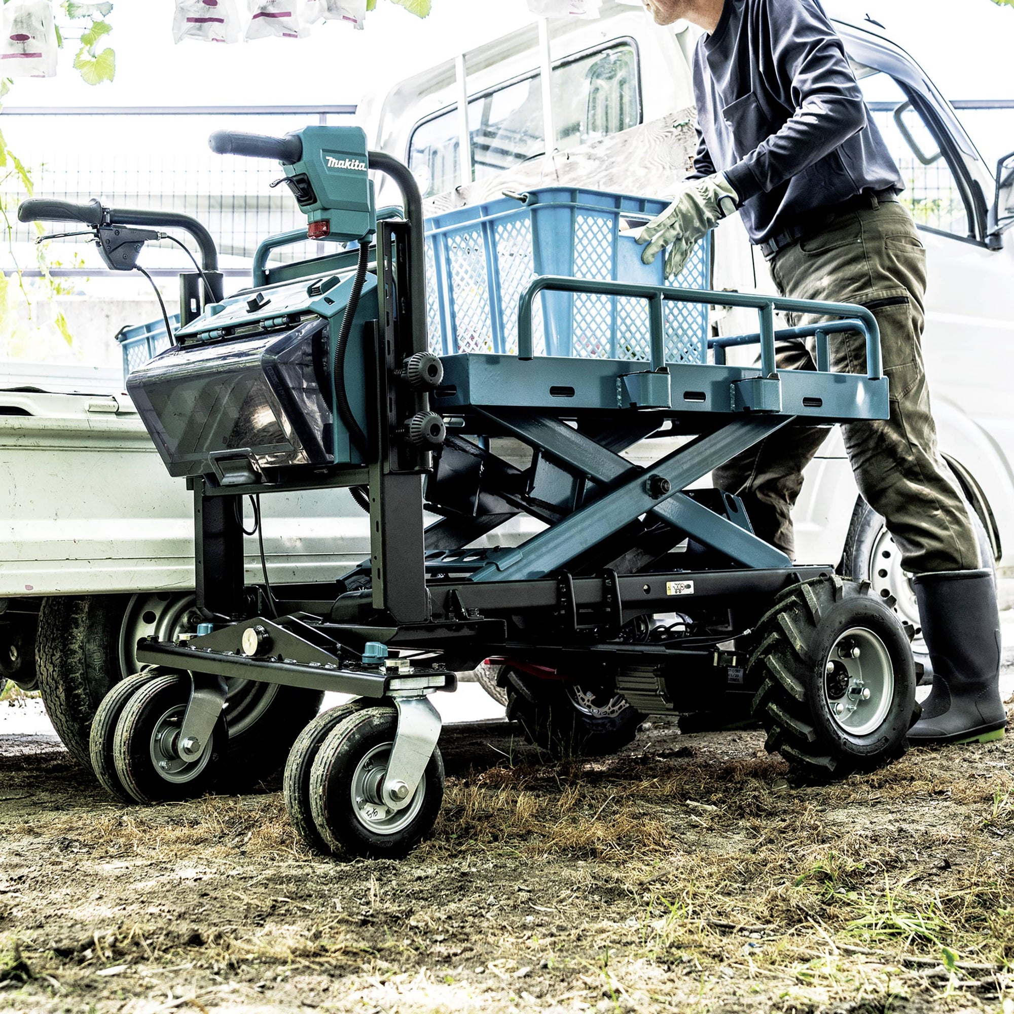Makita DCU601Z Akku-Schubkarre 300 kg 1 St.