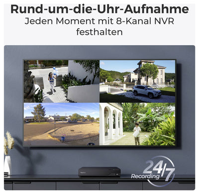 Reolink NVS8 REO-NVS8 Netzwerk-Videorecorder 1 St.