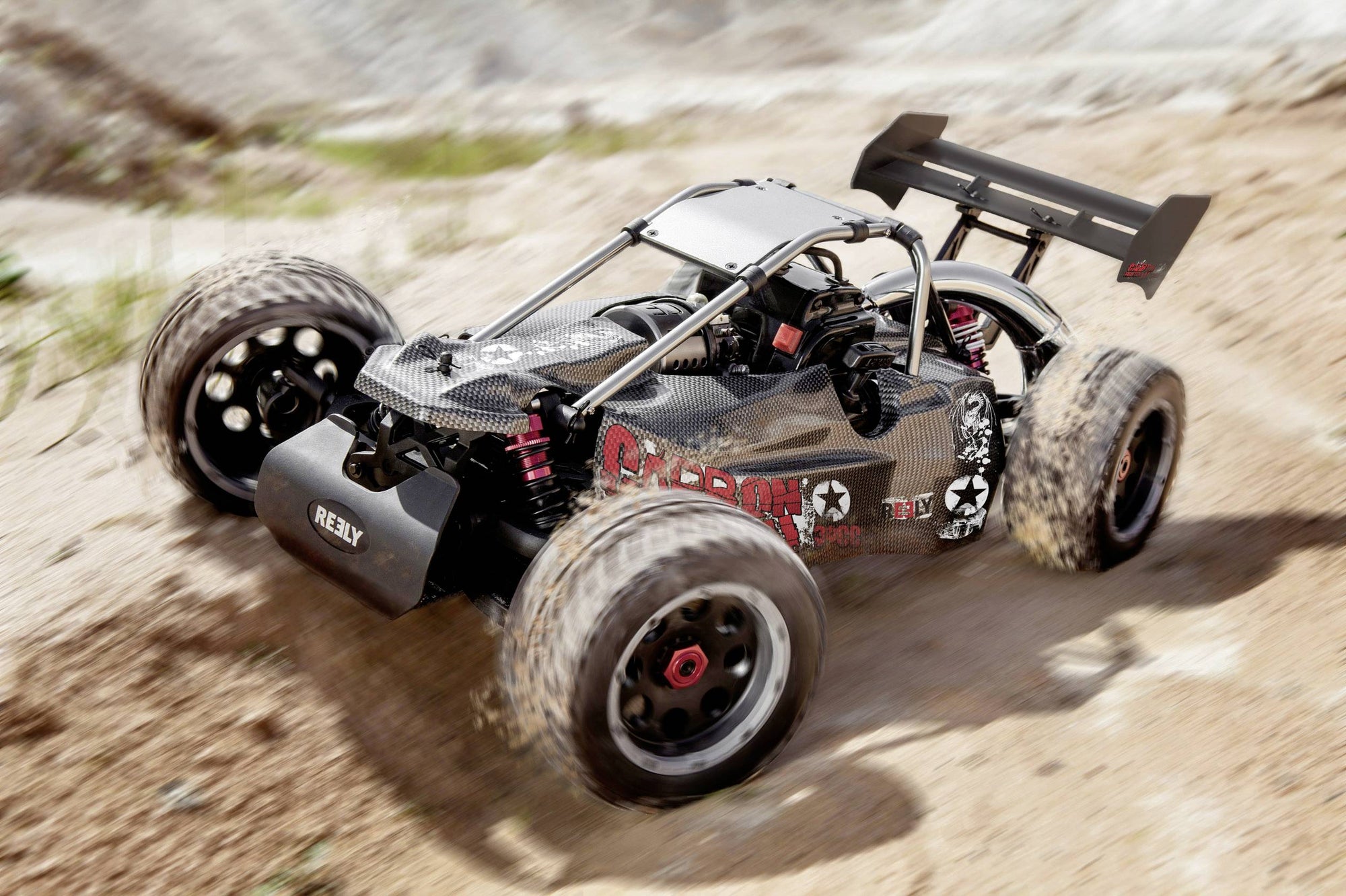 Reely Carbon Fighter III RC Modellauto Schwarz 1 St.